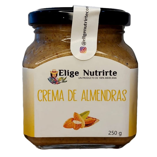 Crema de Almendras 100% Natural - 1 sólo ingrendiente
