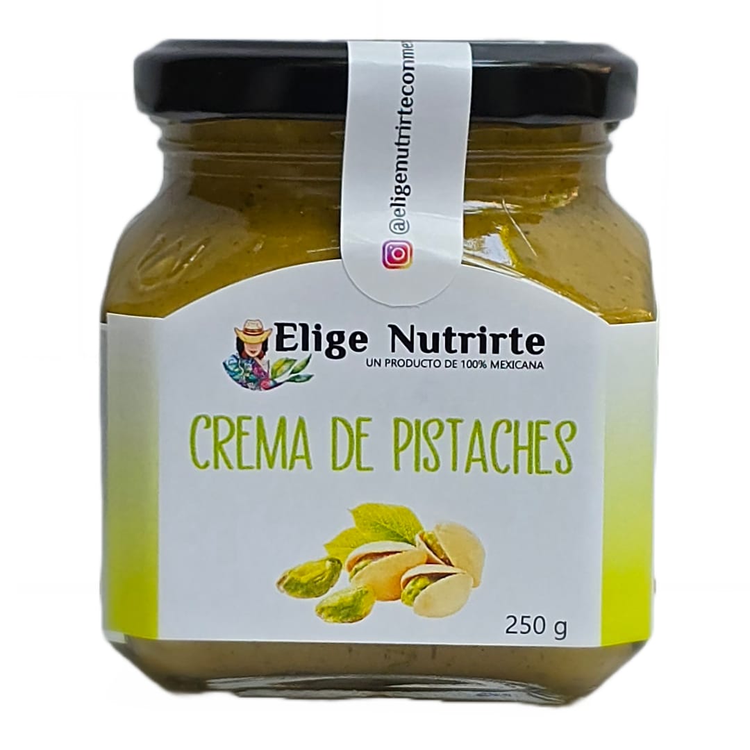 Crema de Pistaches 100% Natural - 1 sólo ingrendiente